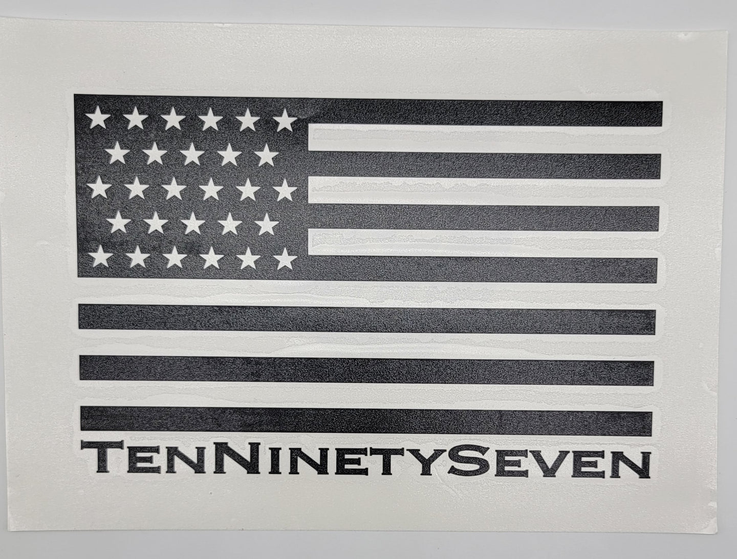 TenNinetySeven flag decal