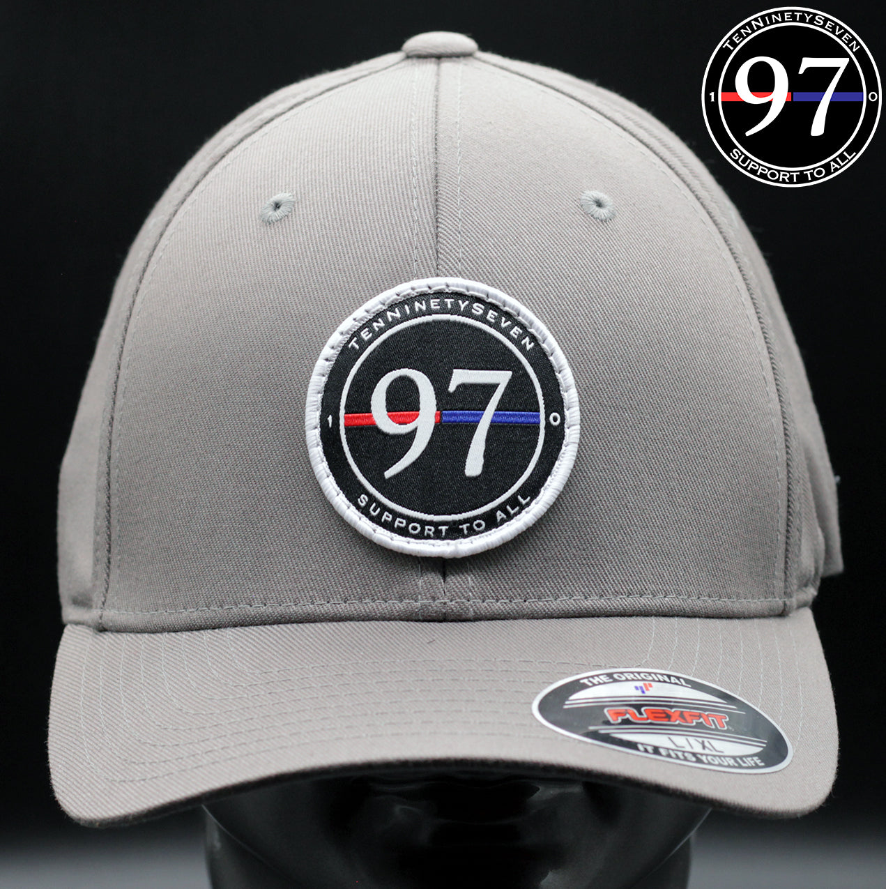 TenNinetySeven logo lid (Flexfit)