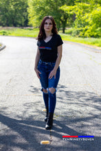 Load image into Gallery viewer, Women&#39;s V-neck TenNinetySeven shirt
