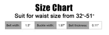 Load image into Gallery viewer, Cobra belt with easy adjust buckle
